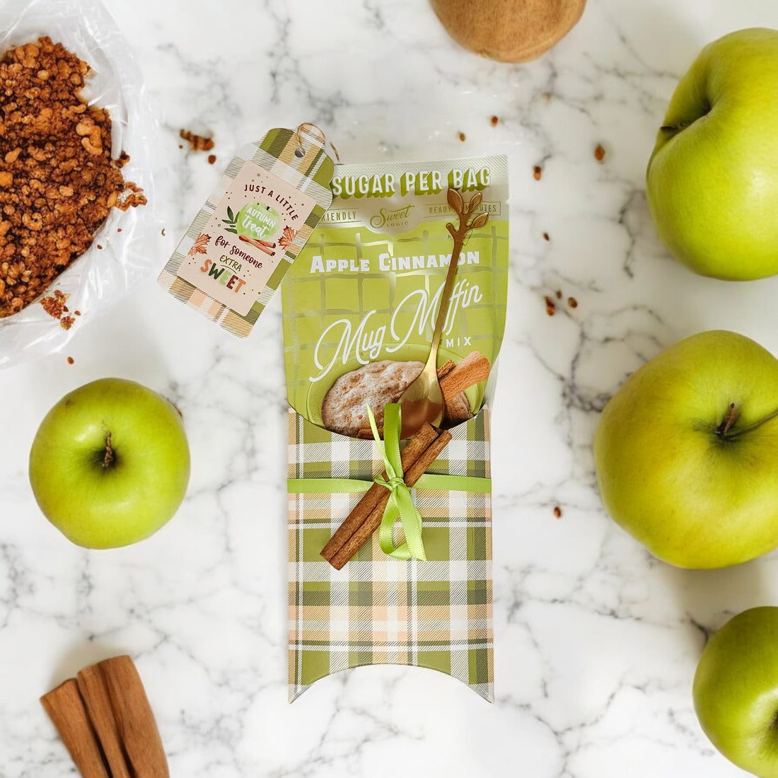 Apple Cinnamon Spice Mug Cake