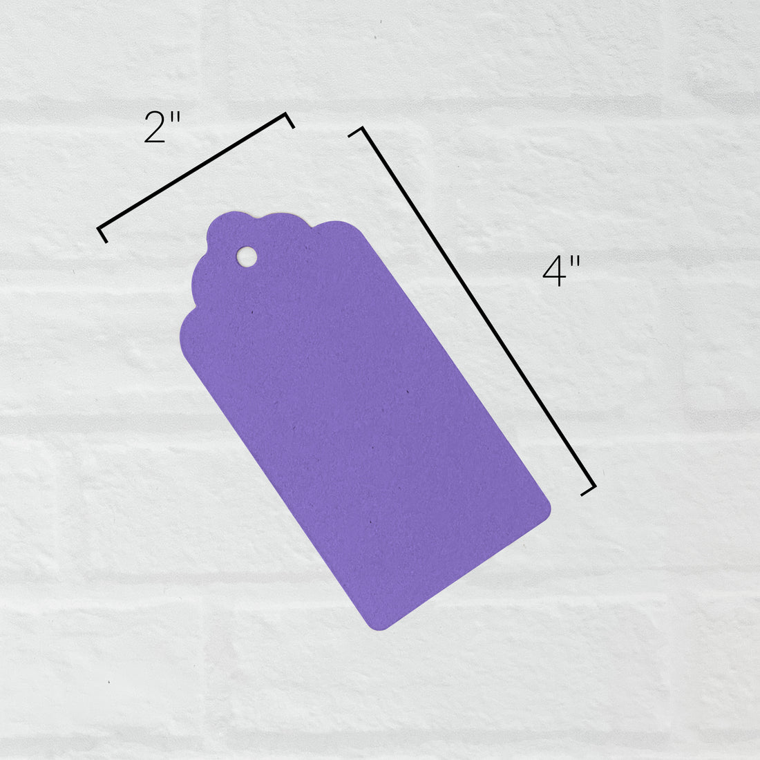 Purple Gift Tags