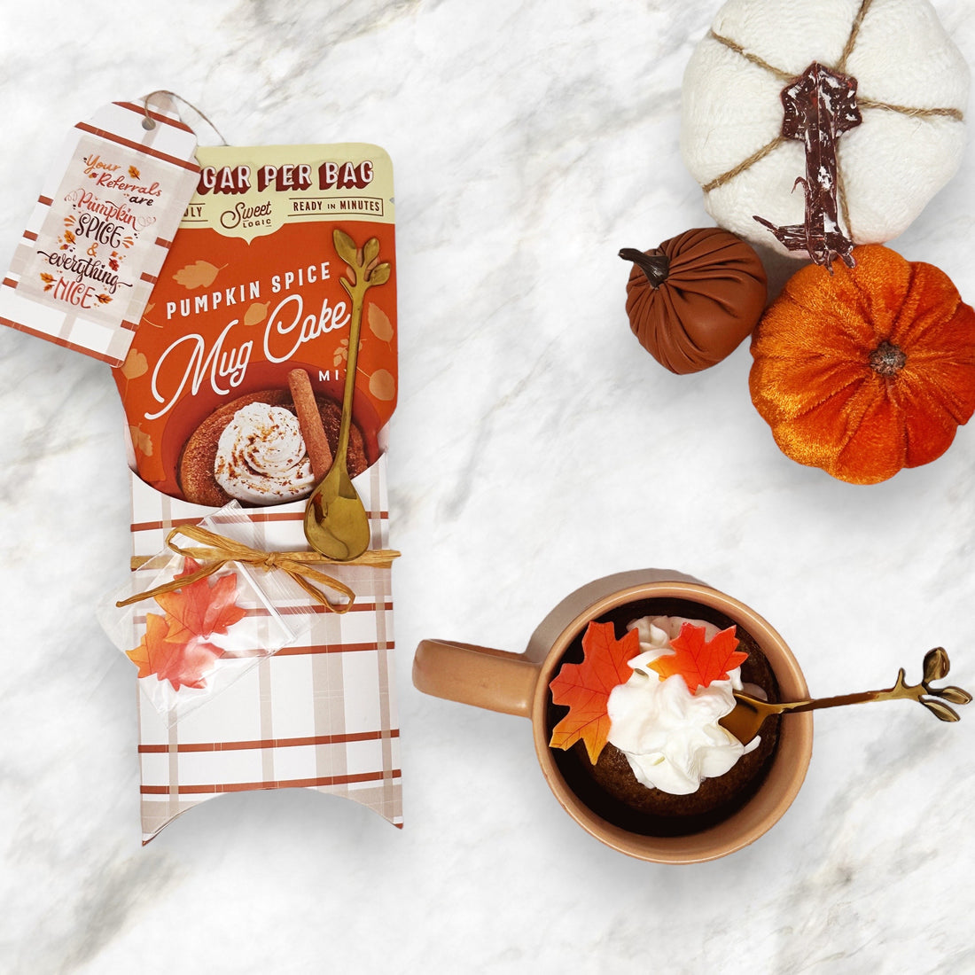 Pumpkin Spice Mug Cake